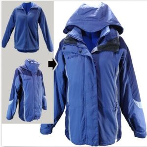 Columbia Interchange Jacket Purple BlueCore Winter
